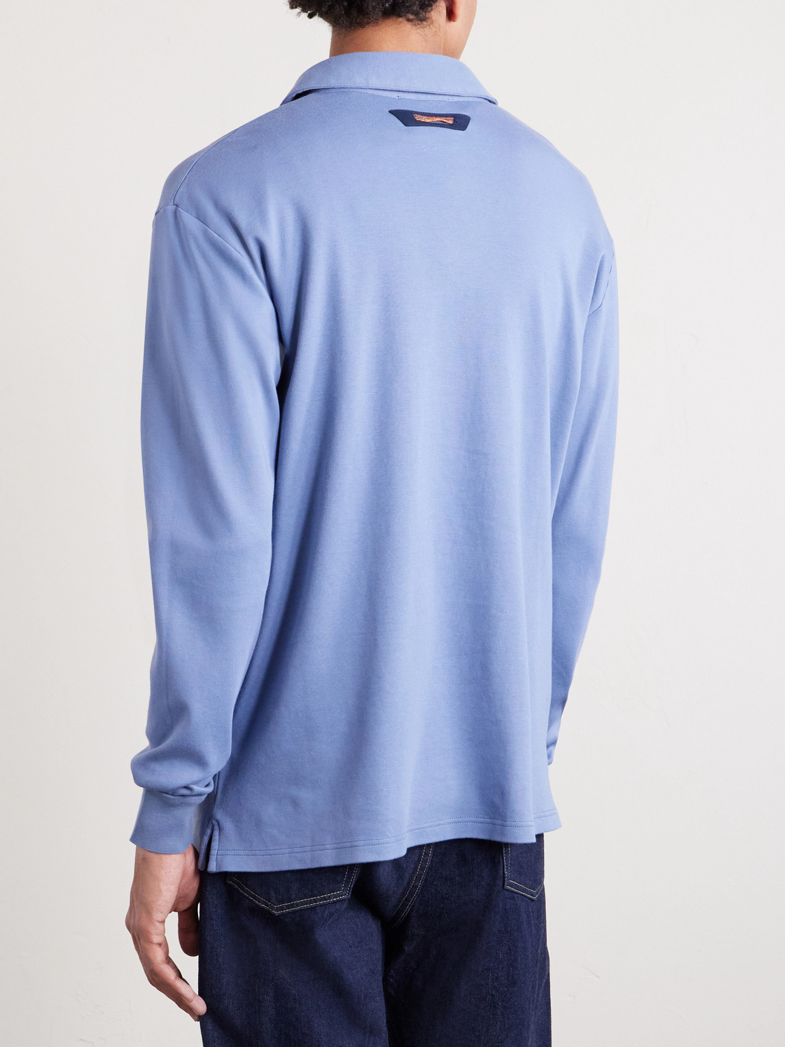 Supima Cotton-Jersey Polo Shirt
