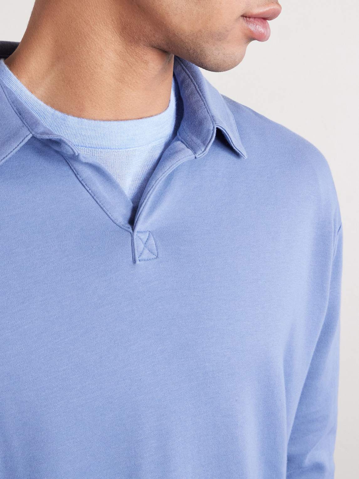 Supima Cotton-Jersey Polo Shirt