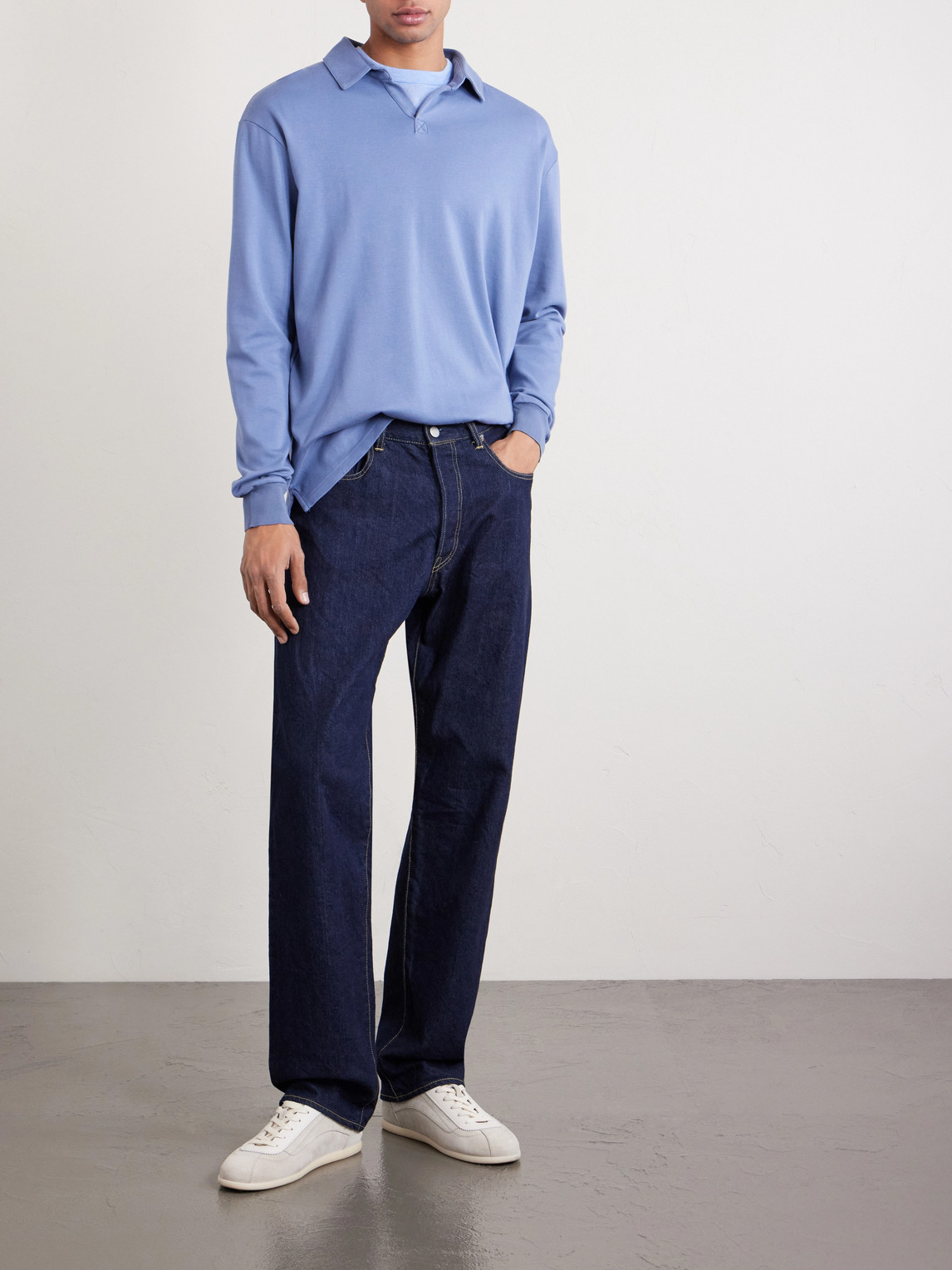 Supima Cotton-Jersey Polo Shirt