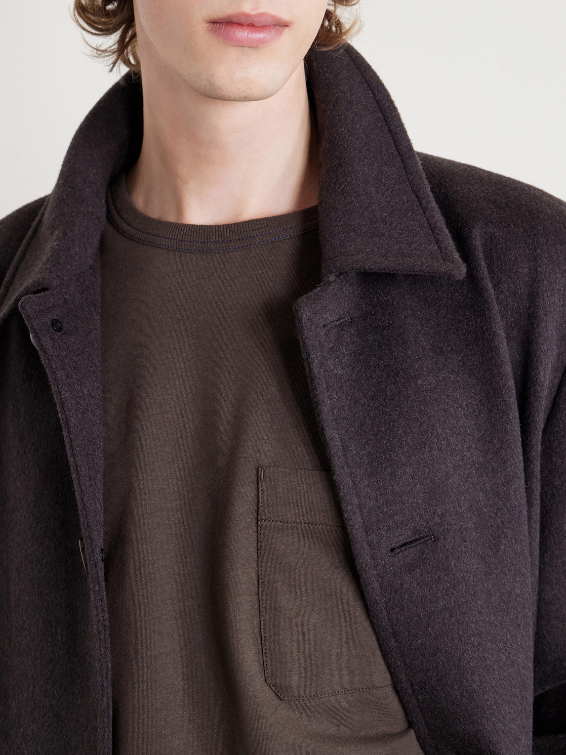Cotton And Linen-Blend Jersey T-Shirt