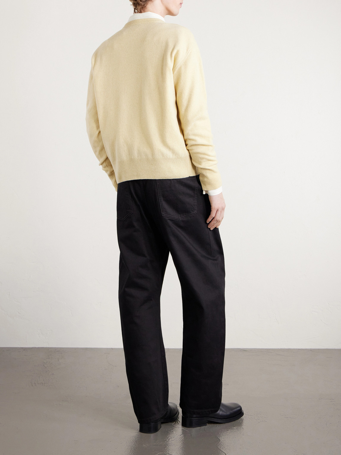  Lemaire - Belted Jeans - Men - Black - Xs 
