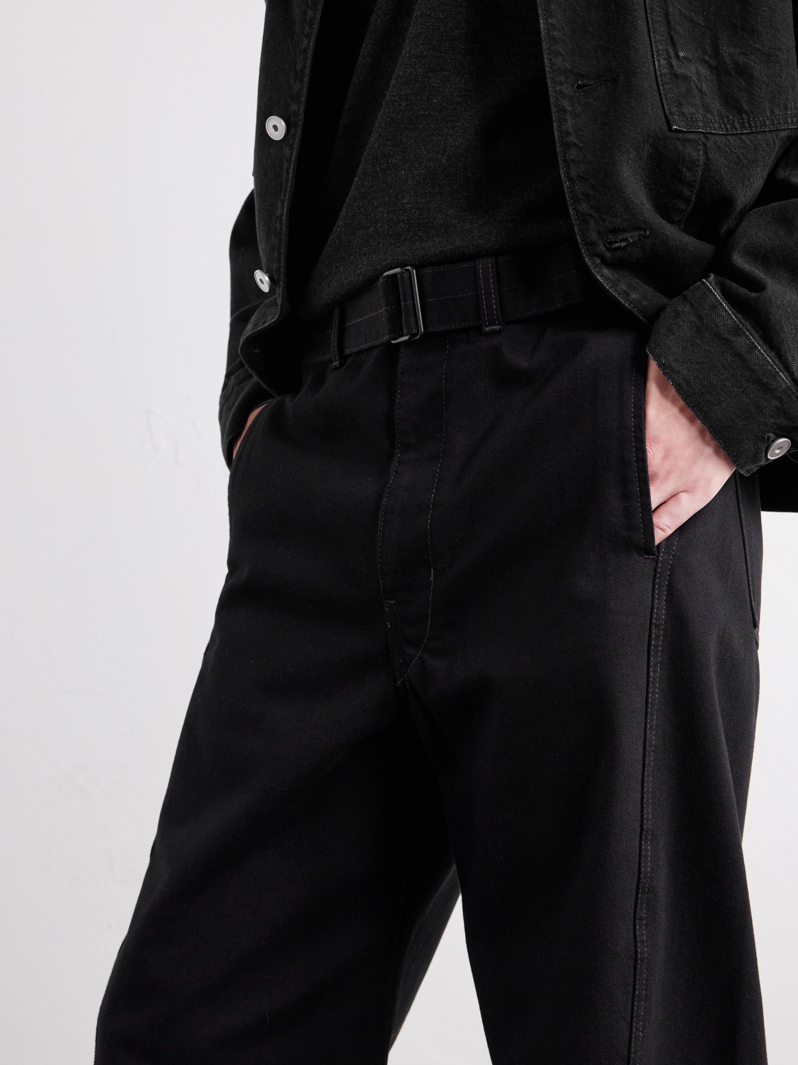 Belted Jeans