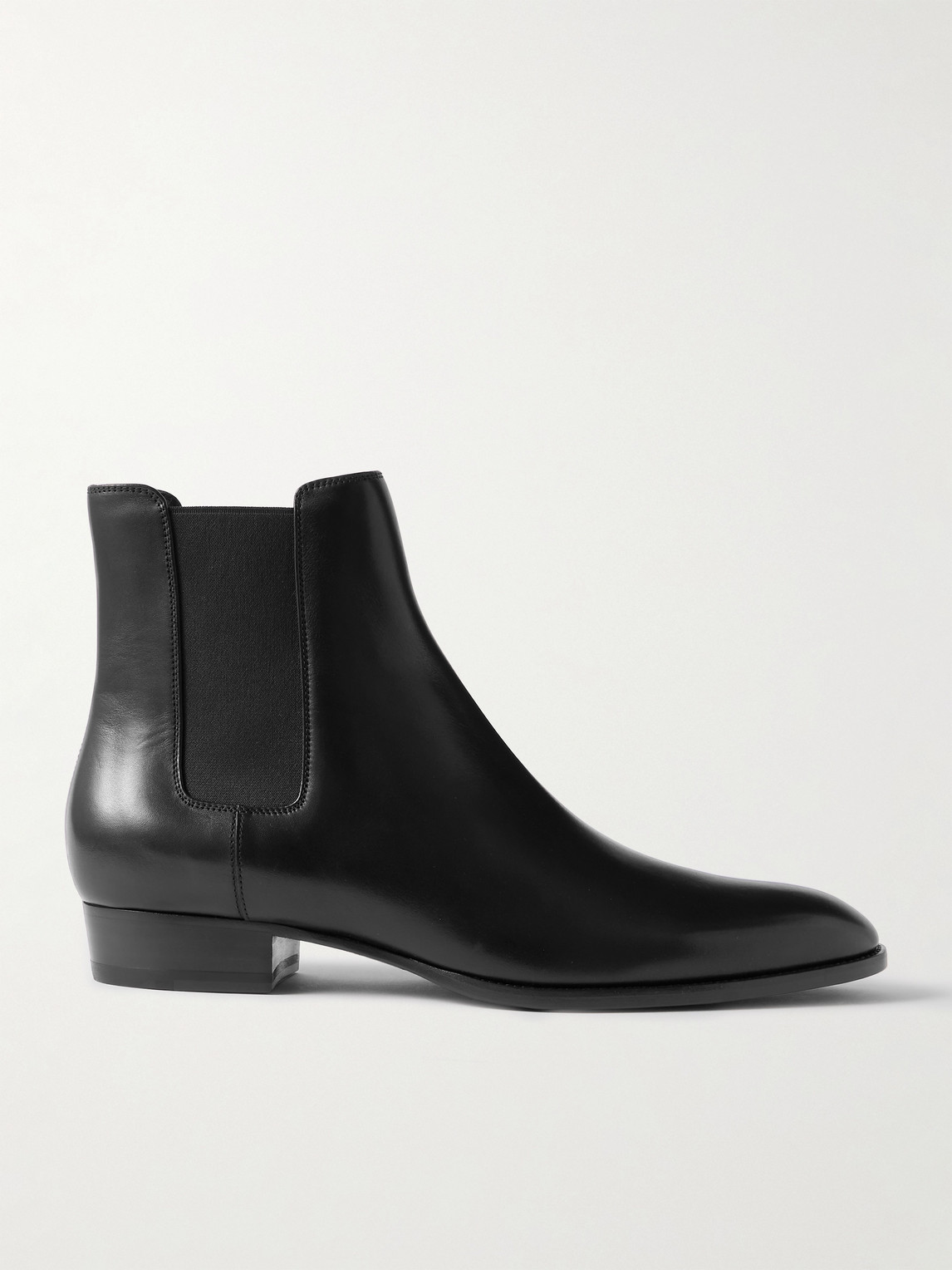 Saint Laurent Wyatt Leather Chelsea Boots - Men