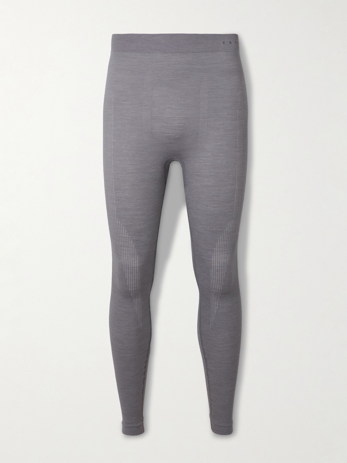 FALKE Printed Virgin Wool-Blend ki Tights - Men