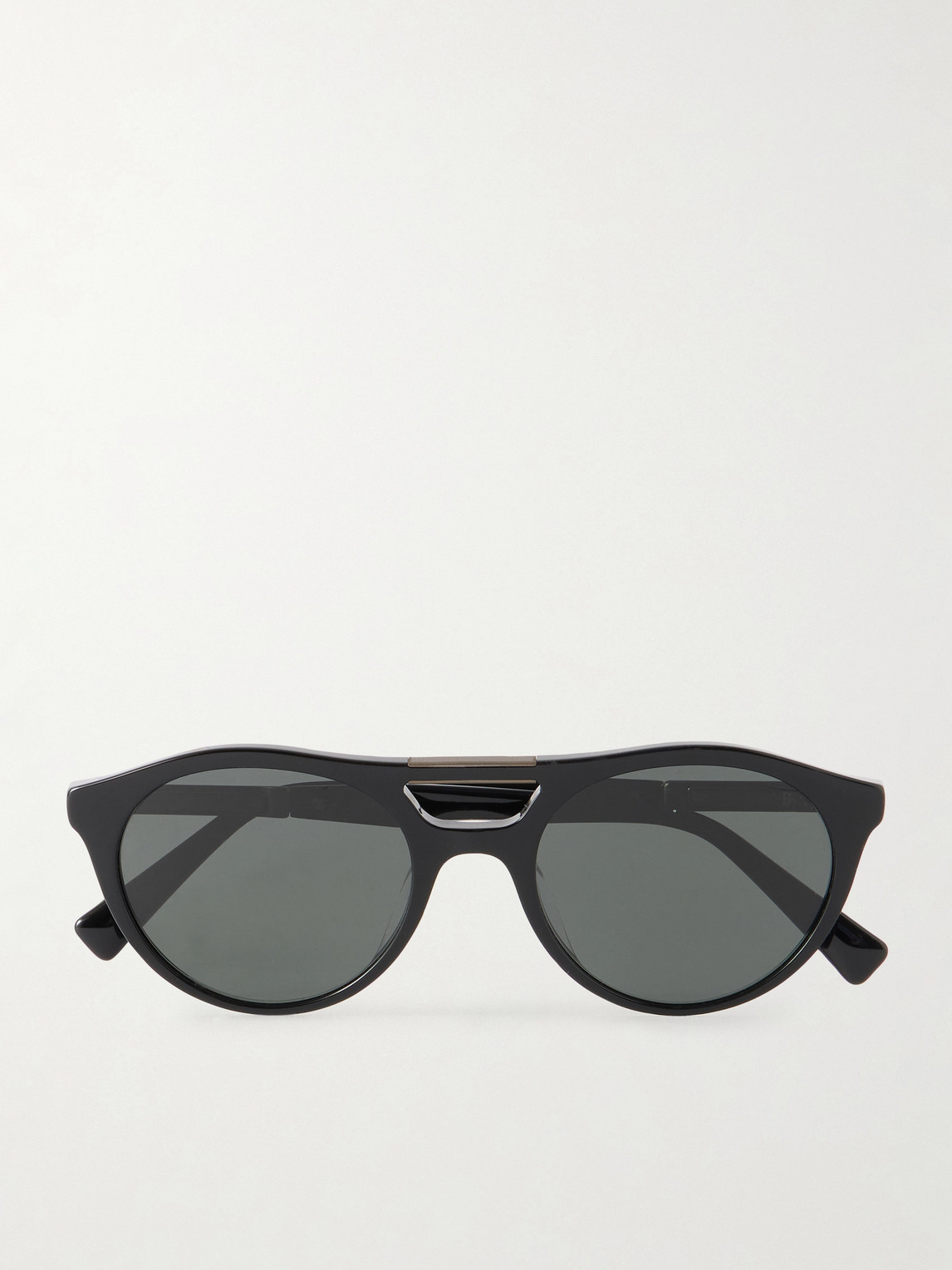 Brunello Cucinelli Round-Frame Acetate Sunglasses - Men