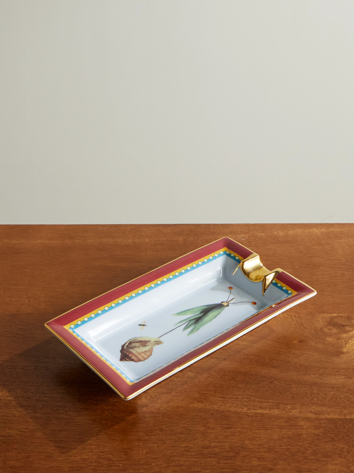 La DoubleJ – Beto Val Leaftrail Painted Porcelain Incense Holder