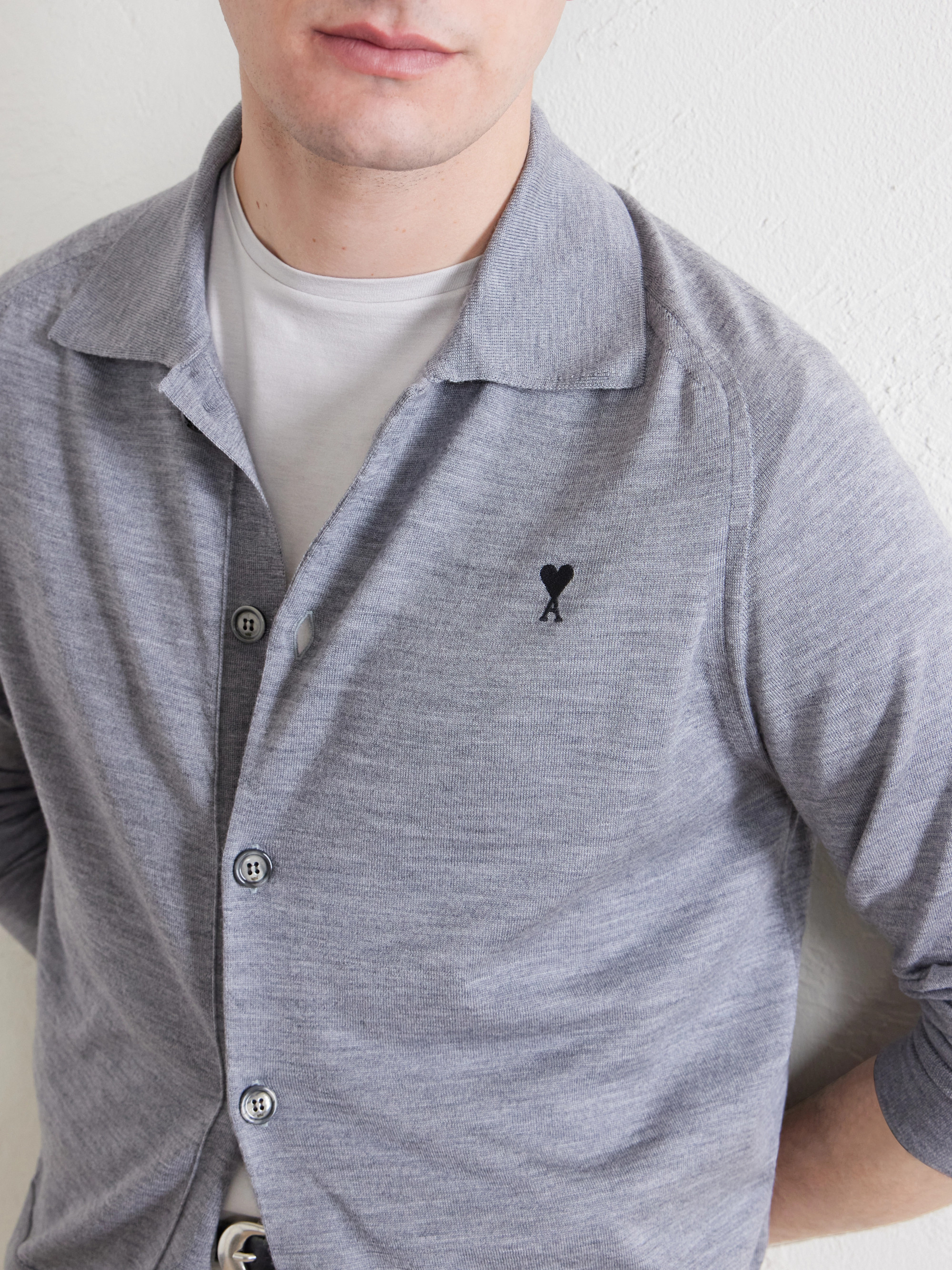 Quota Logo-Embroidered Merino Wool Cardigan — Image 10