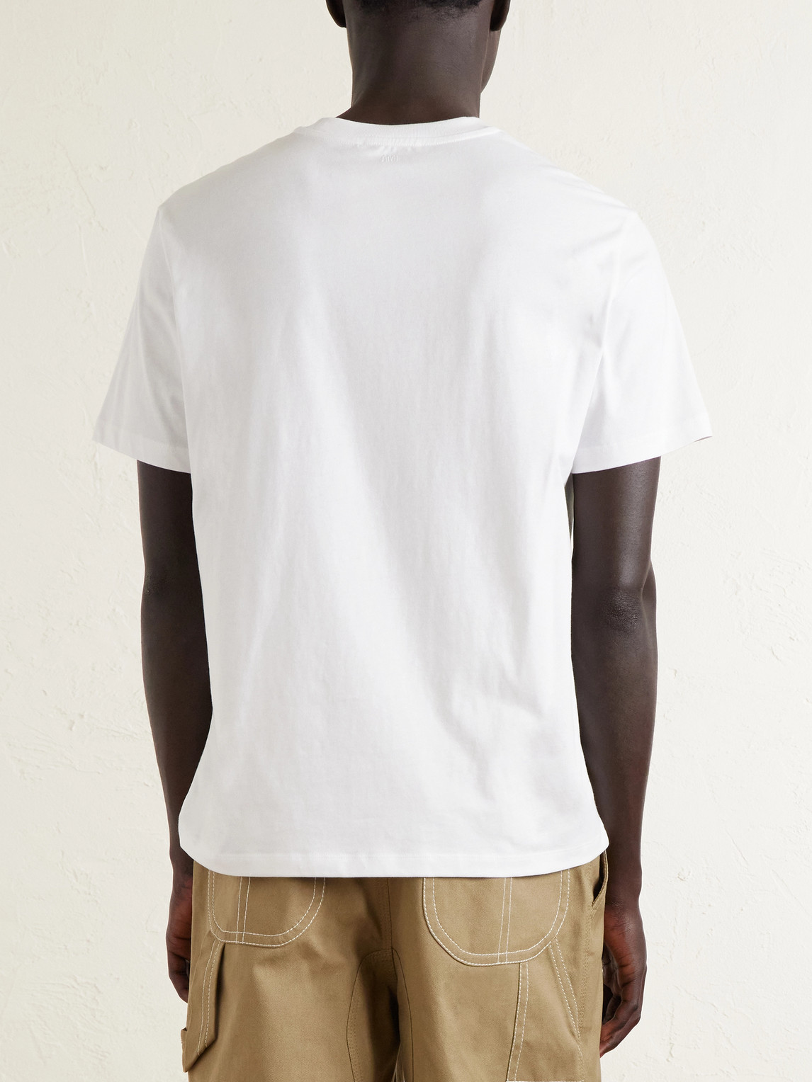 Logo-Embroidered Cotton-Jersey T-Shirt