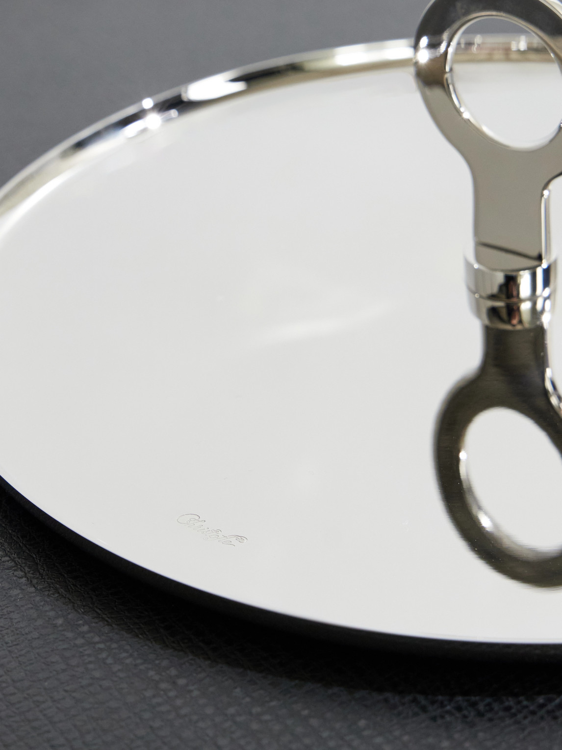  Christofle - Oh De Christofle Stainless Steel Appetiser Plate - Men - Silver 