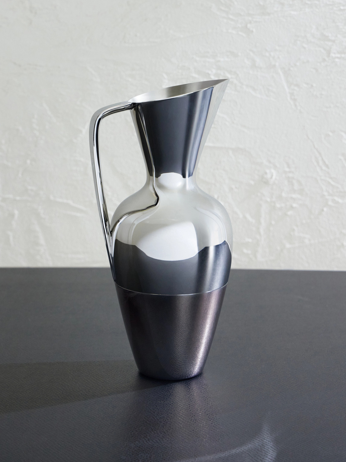 Affinités Silver And Steel Water Pitcher