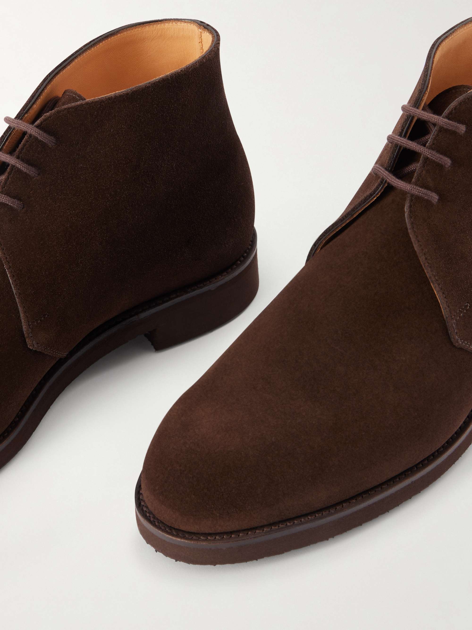 GEORGE CLEVERLEY Nathan Suede Chukka Boots