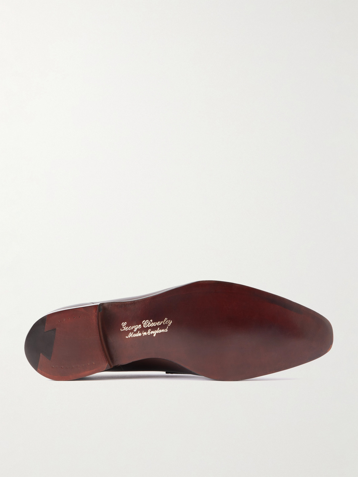 George Leather Penny Loafers