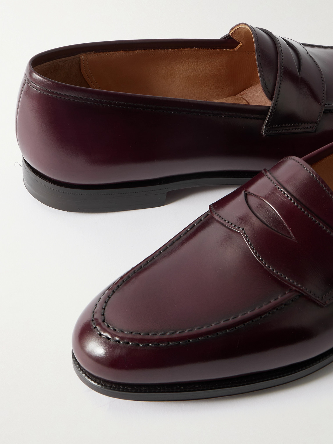 Bradley Ii Leather Penny Loafers