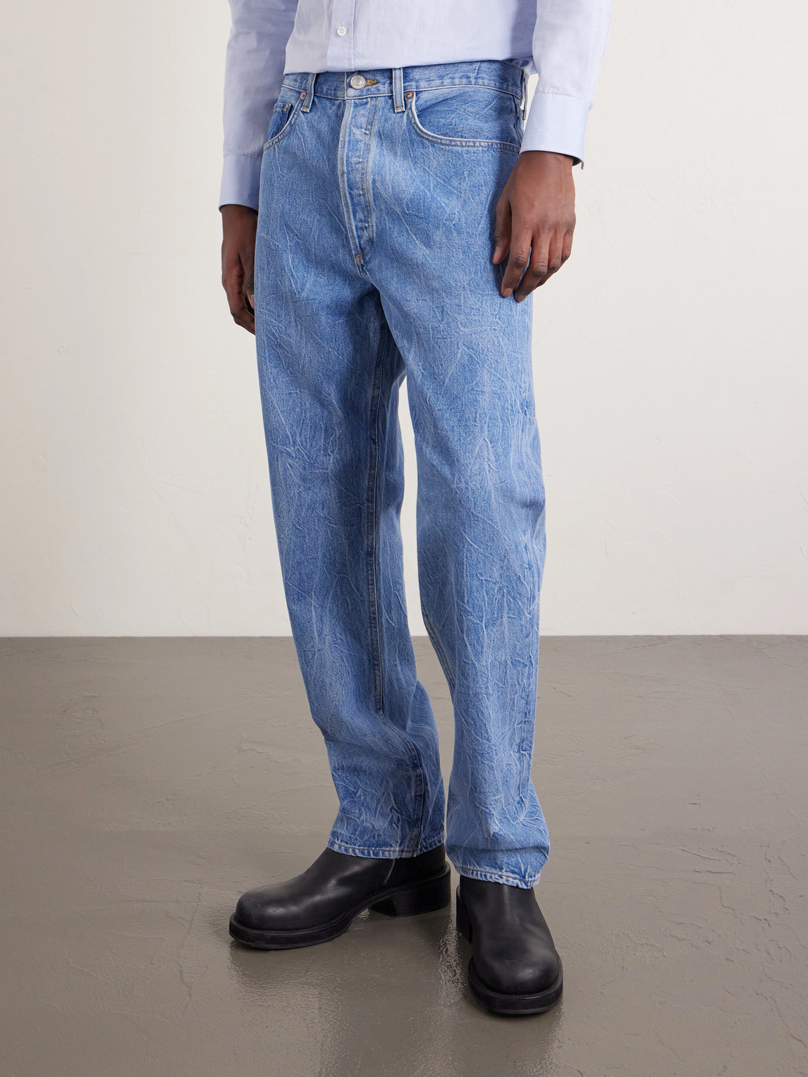  Agolde - 90's Tapered Jeans - Men - Blue - Uk/us 28 