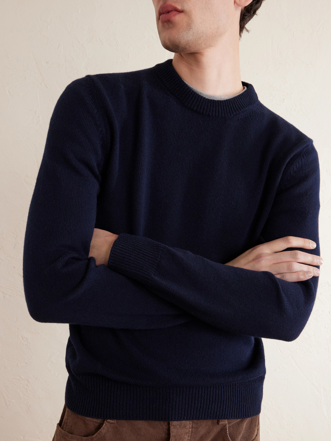 And Cotton-Blend Sweater
