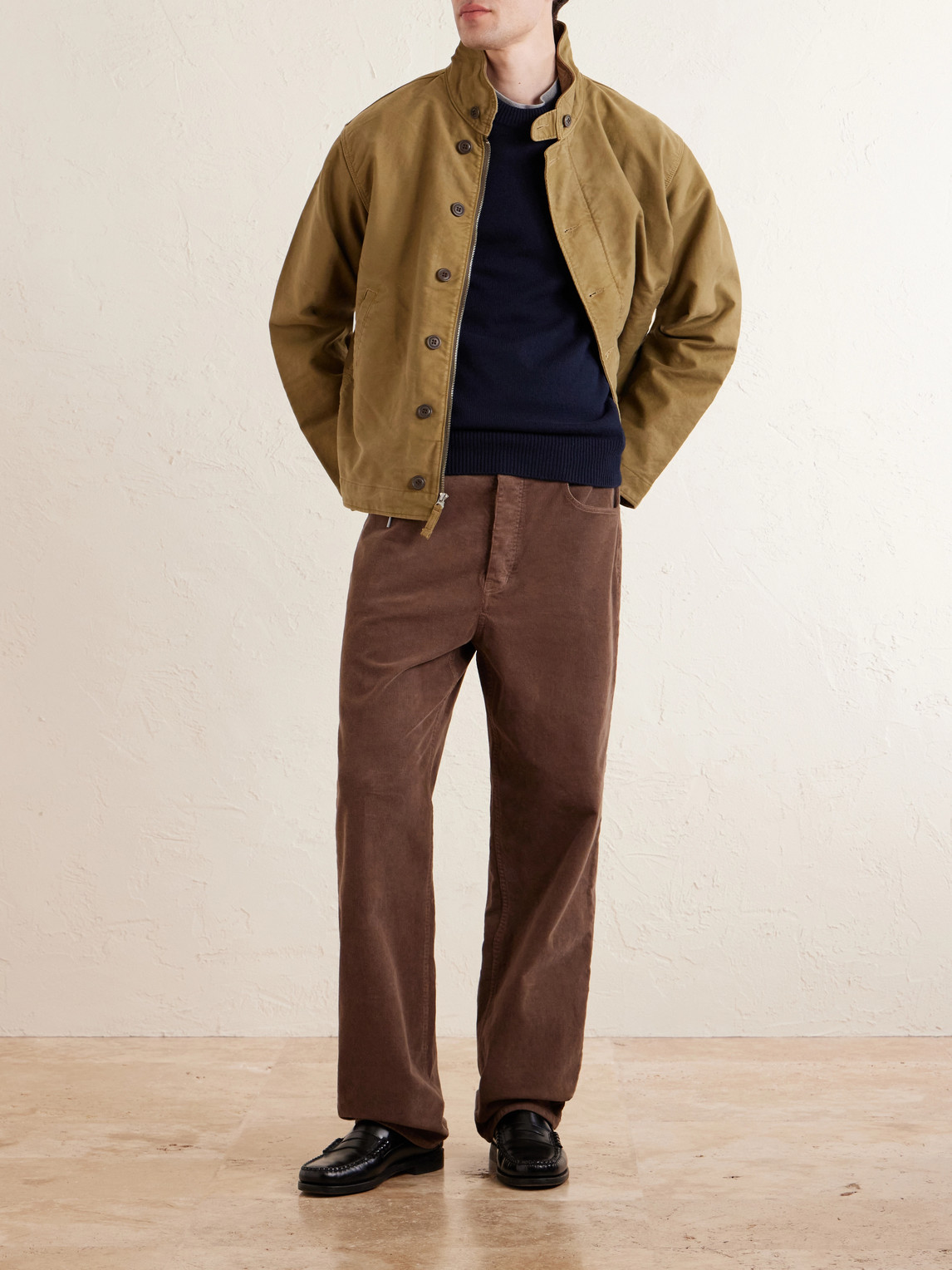 And Cotton-Blend Sweater