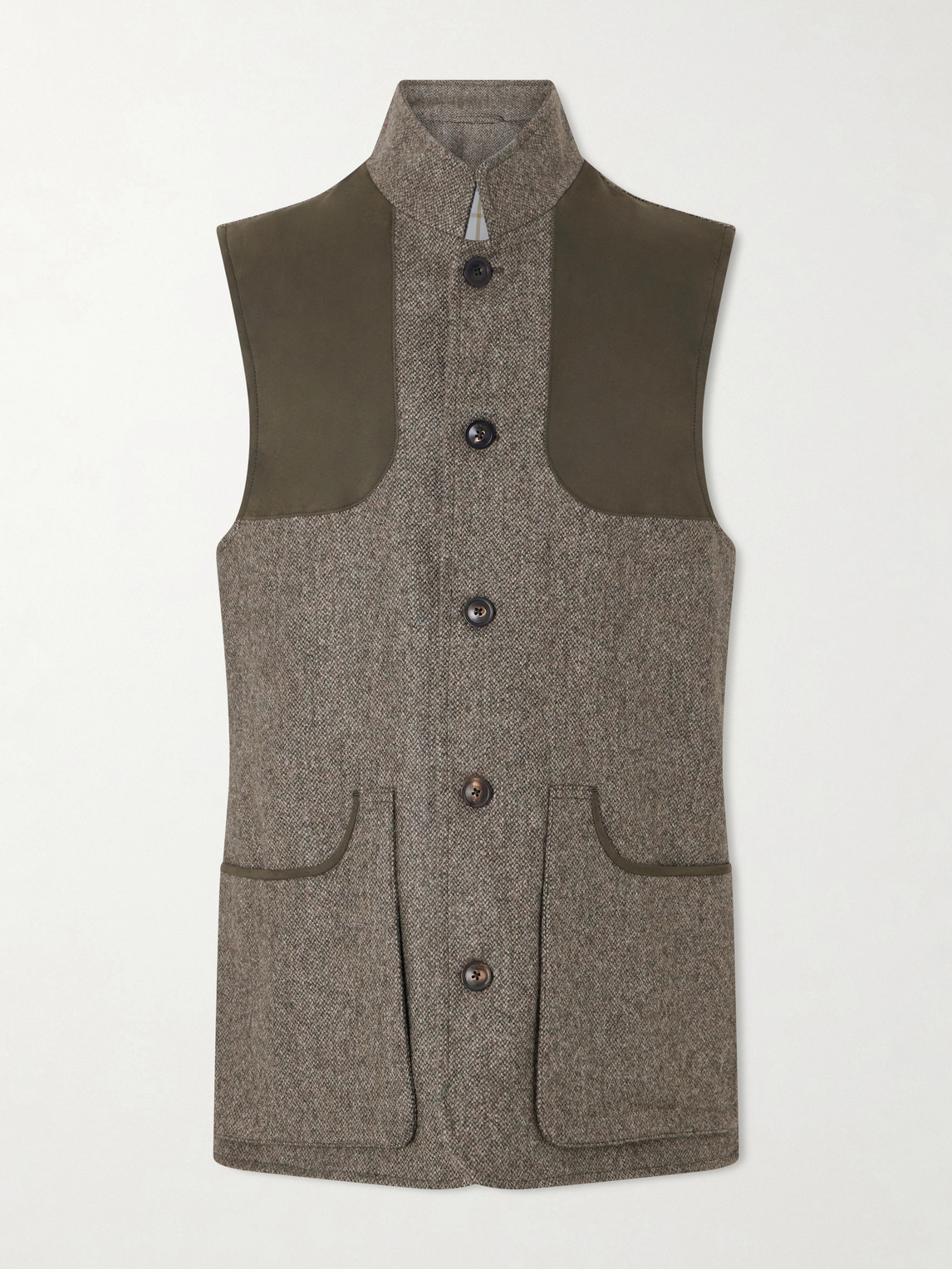 Purdey – Wool-Tweed Gilet