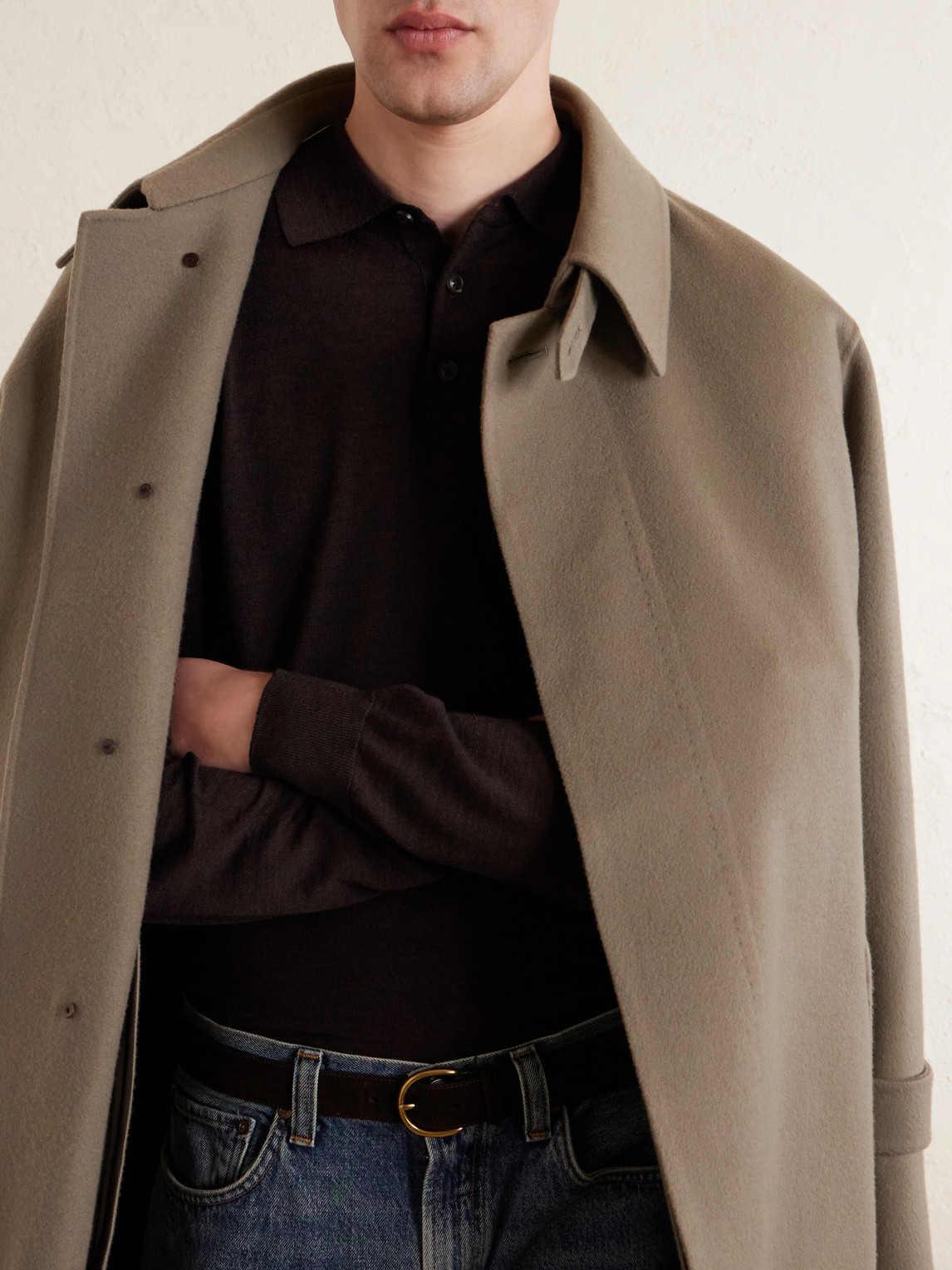 Wool Polo Shirt