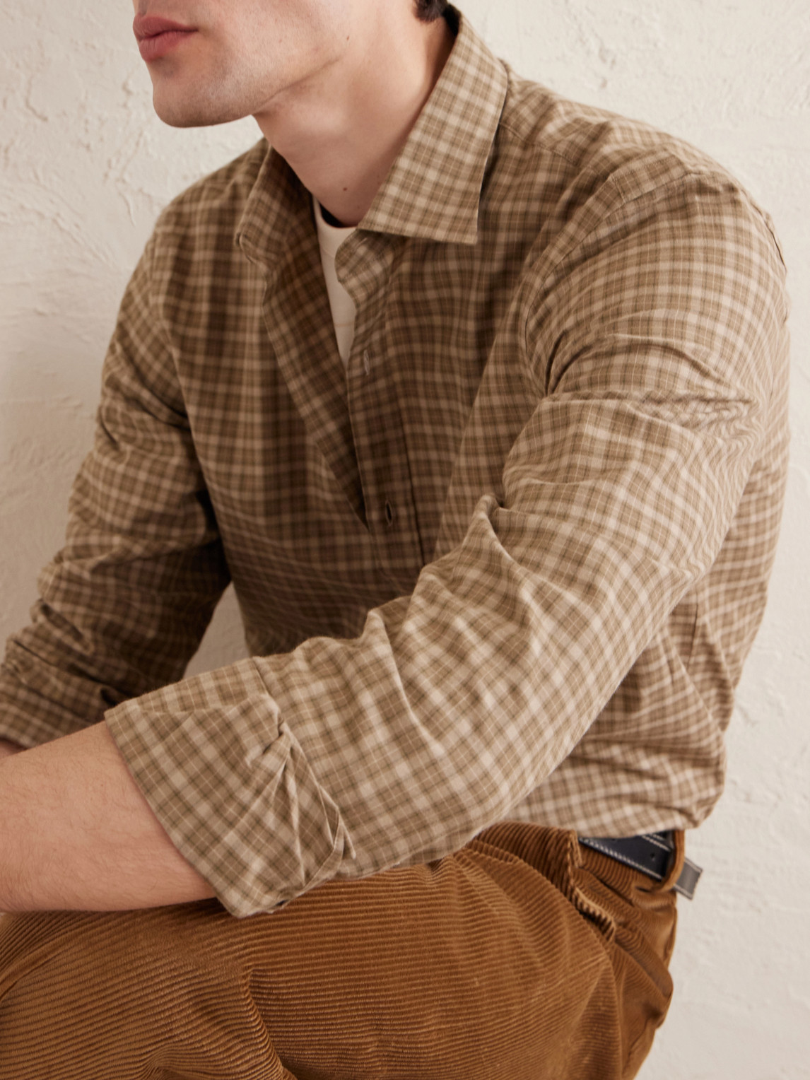 Cotton Shirt Checked