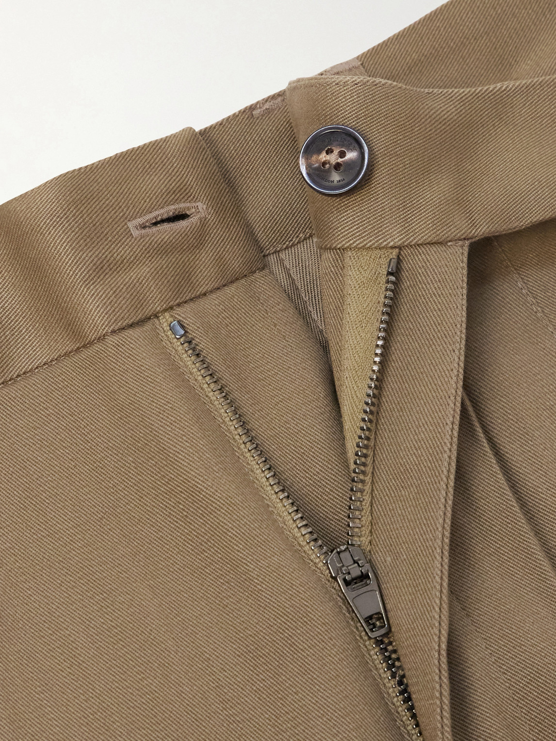 Straight-Leg Stretch-Lyocell Twill Chinos
