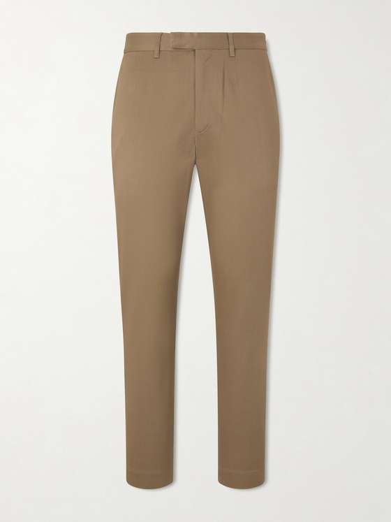 Purdey Straight-Leg Stretch-Lyocell Twill Chinos