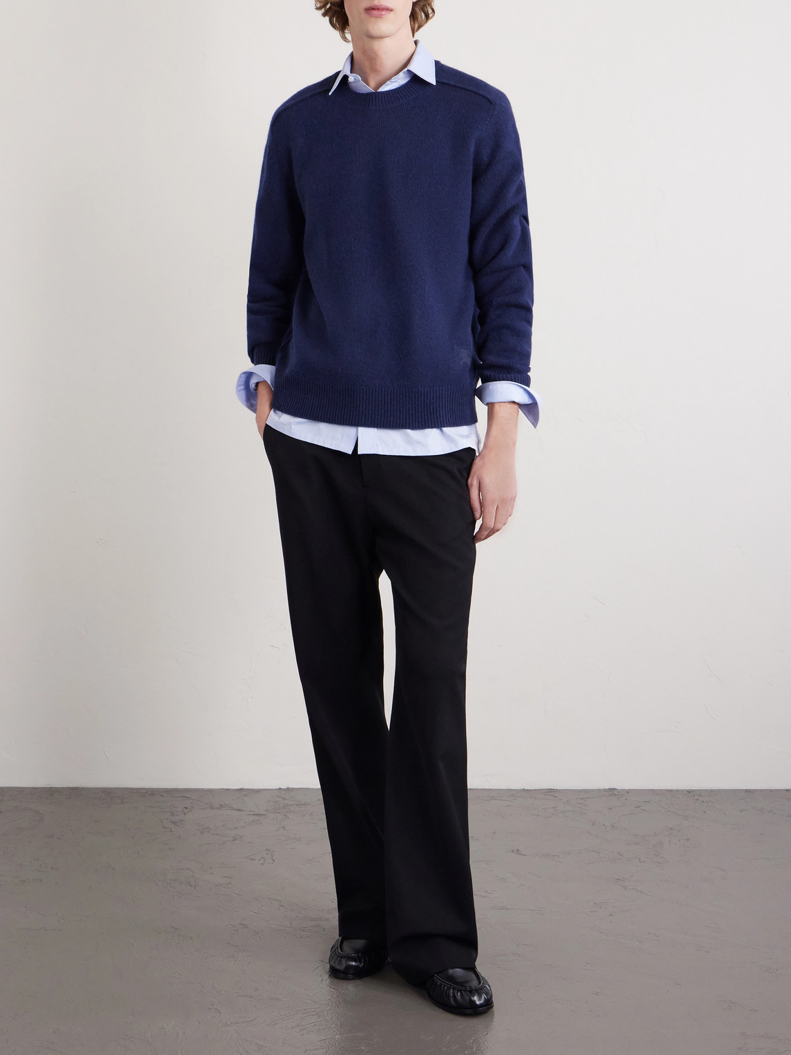 Cashmere-Blend Sweater