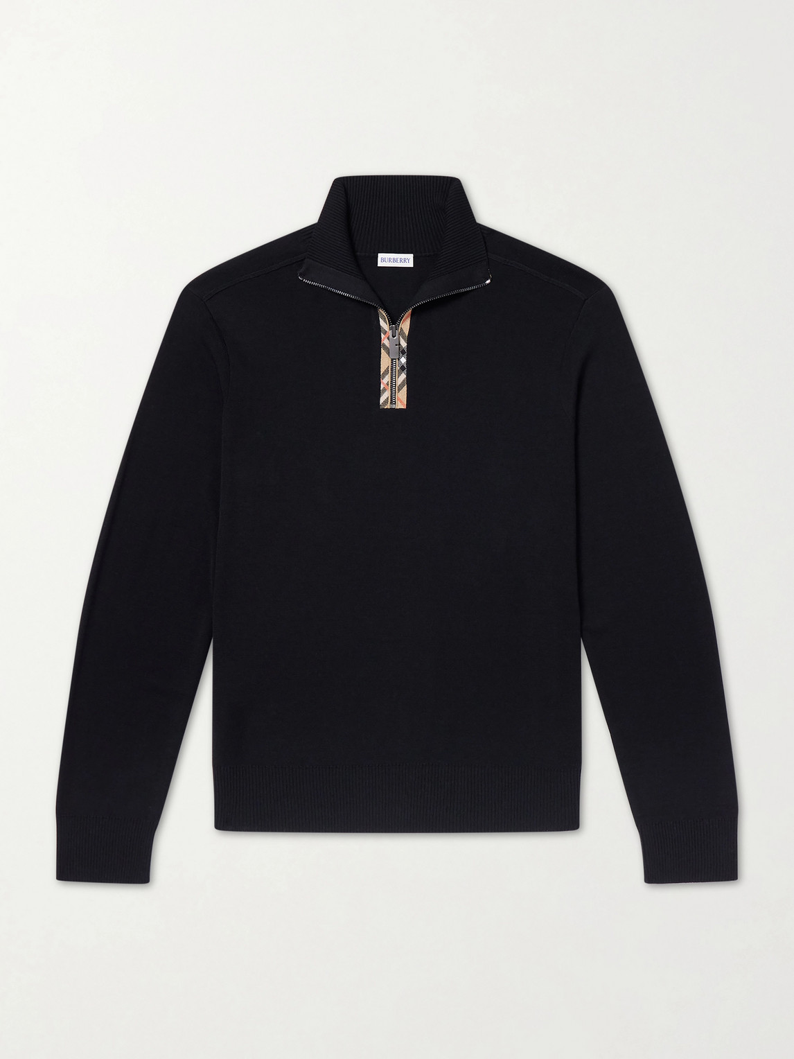 Burberry Wool Half-Zip weater - Men