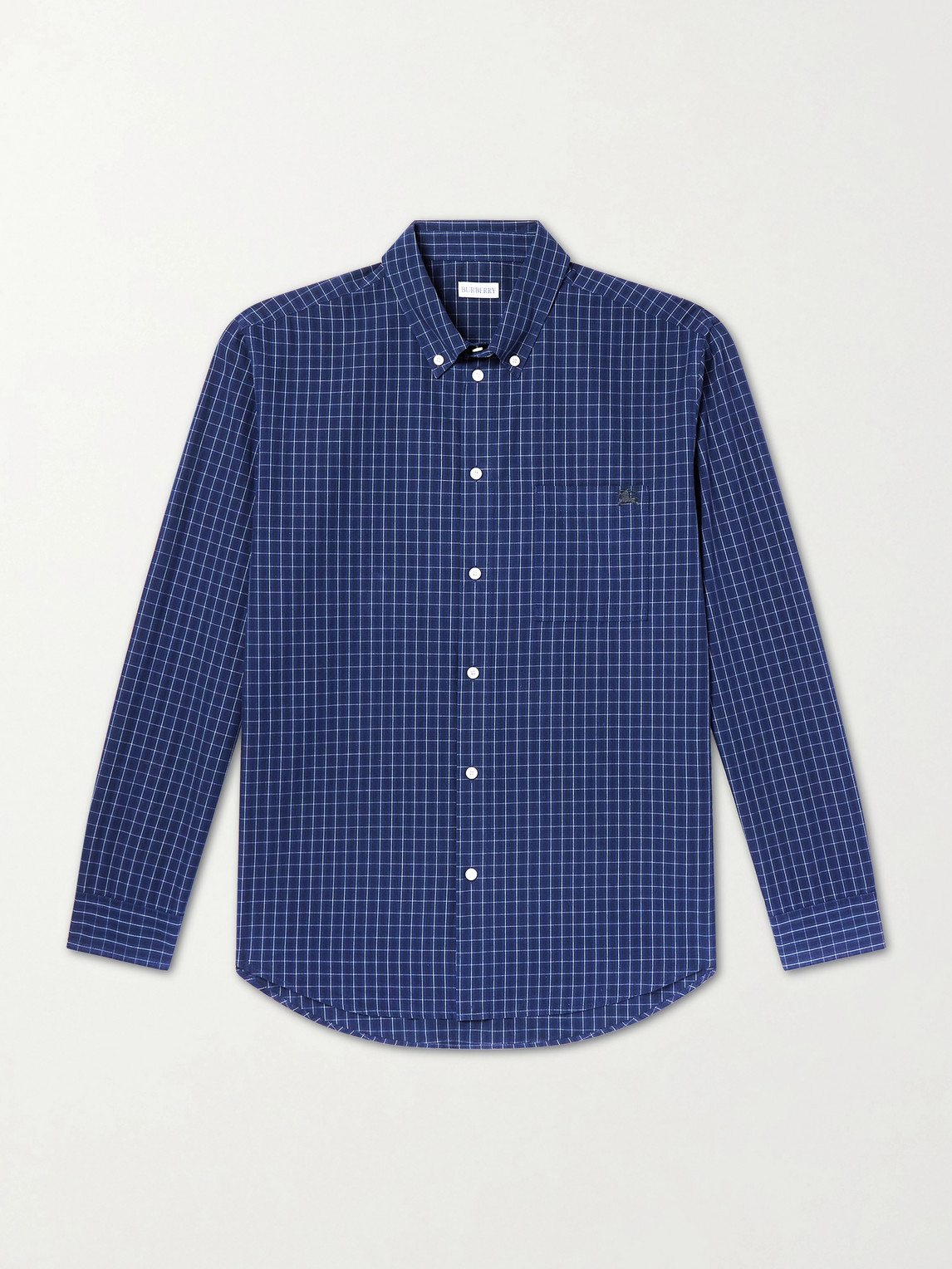 Burberry Checked Cotton Shirt - Men