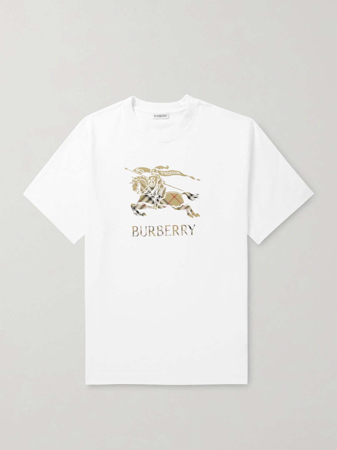 Burberry Logo-Print Cotton-Jersey T-Shirt - Men