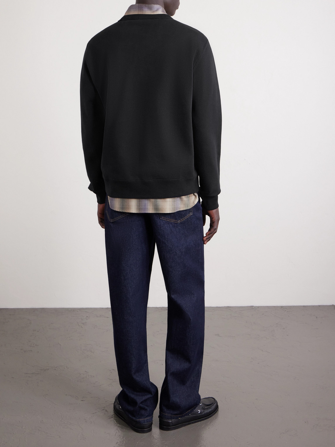 Logo-Print Cotton-Jersey Sweatshirt