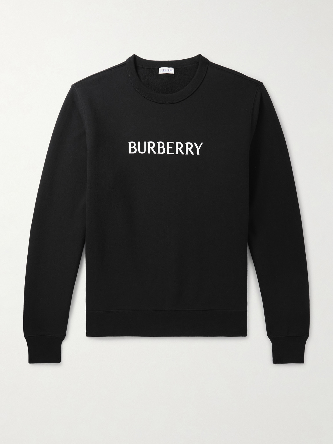 Burberry Logo-Print Cotton-Jersey weatshirt - Men