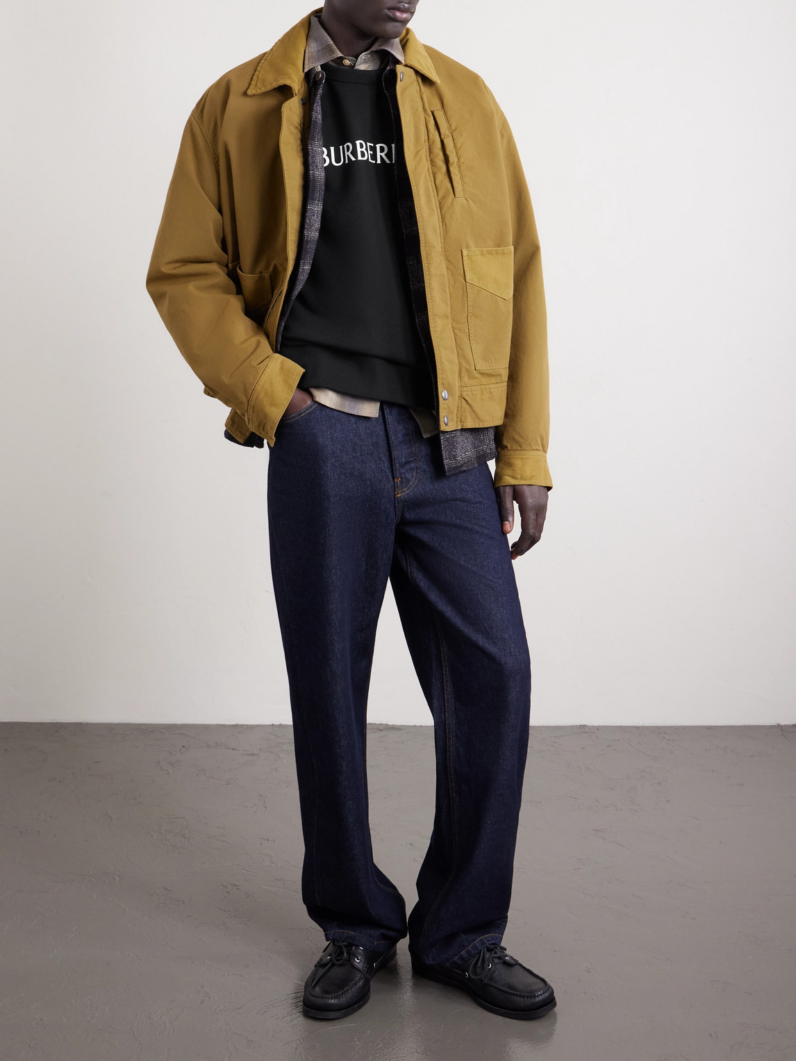 Logo-Print Cotton-Jersey Sweatshirt