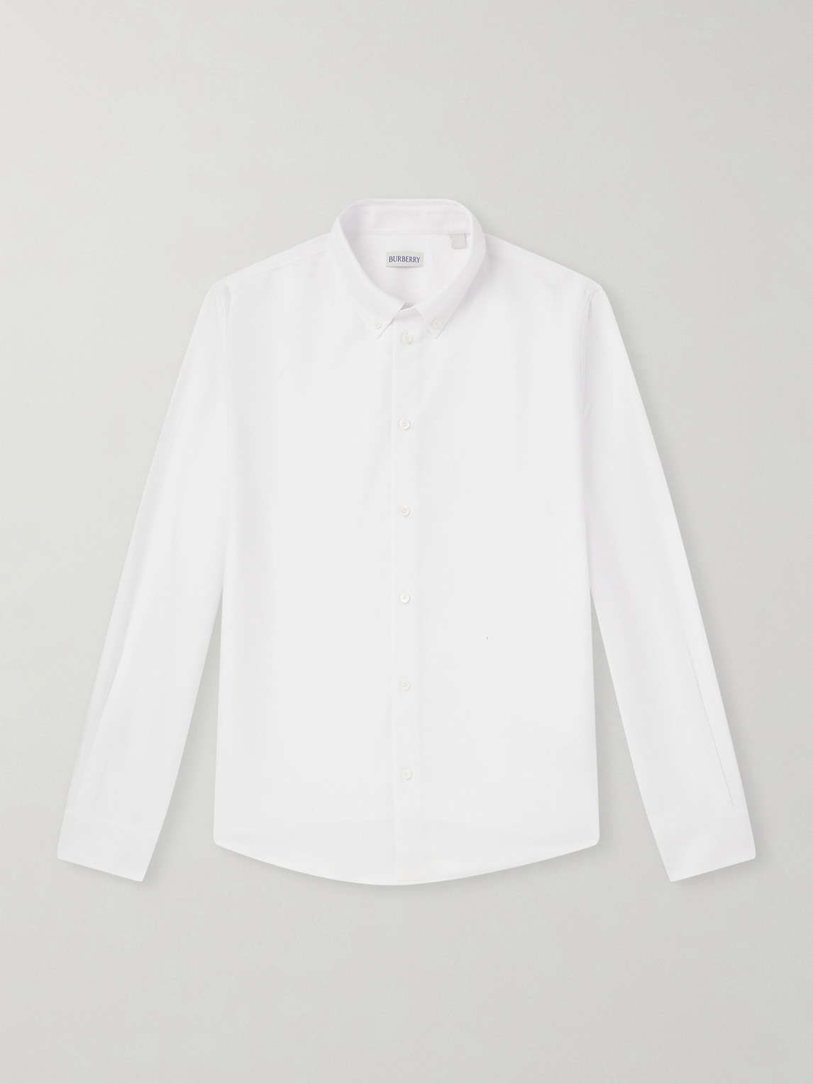 Burberry Slim-Fit Button-Down Collar Cotton Shirt - Men