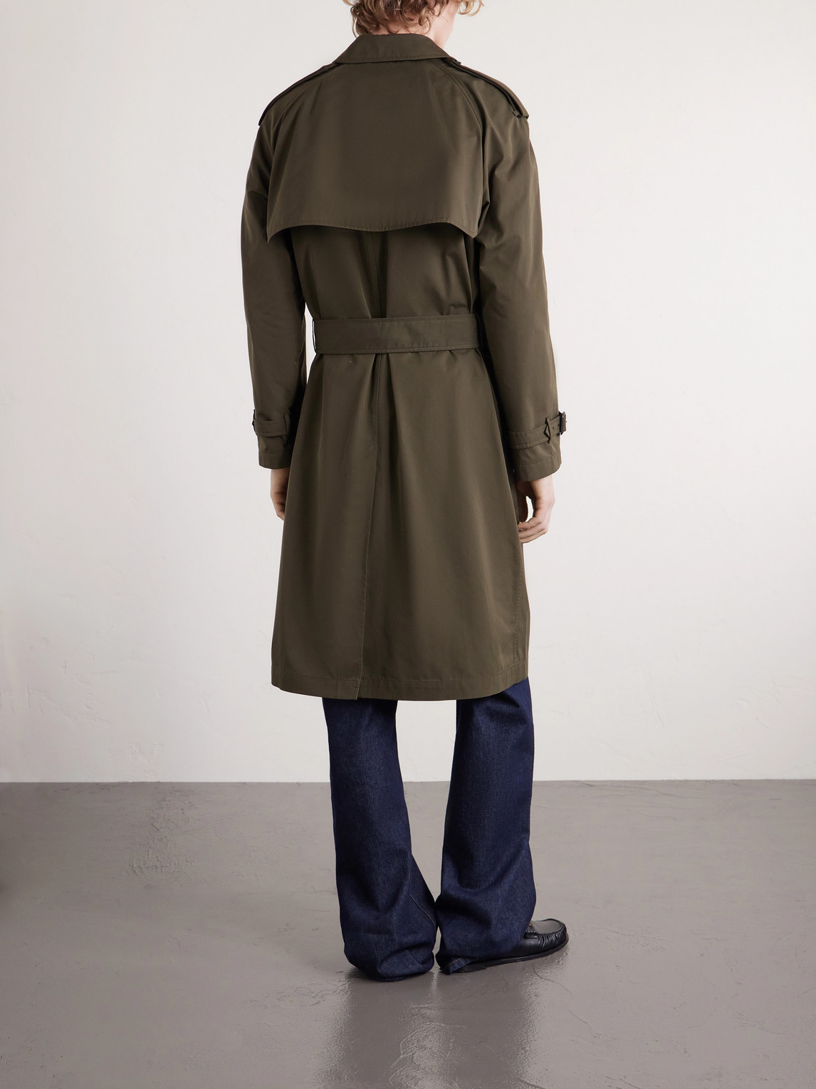 Cotton-Gabardine Trench Coat