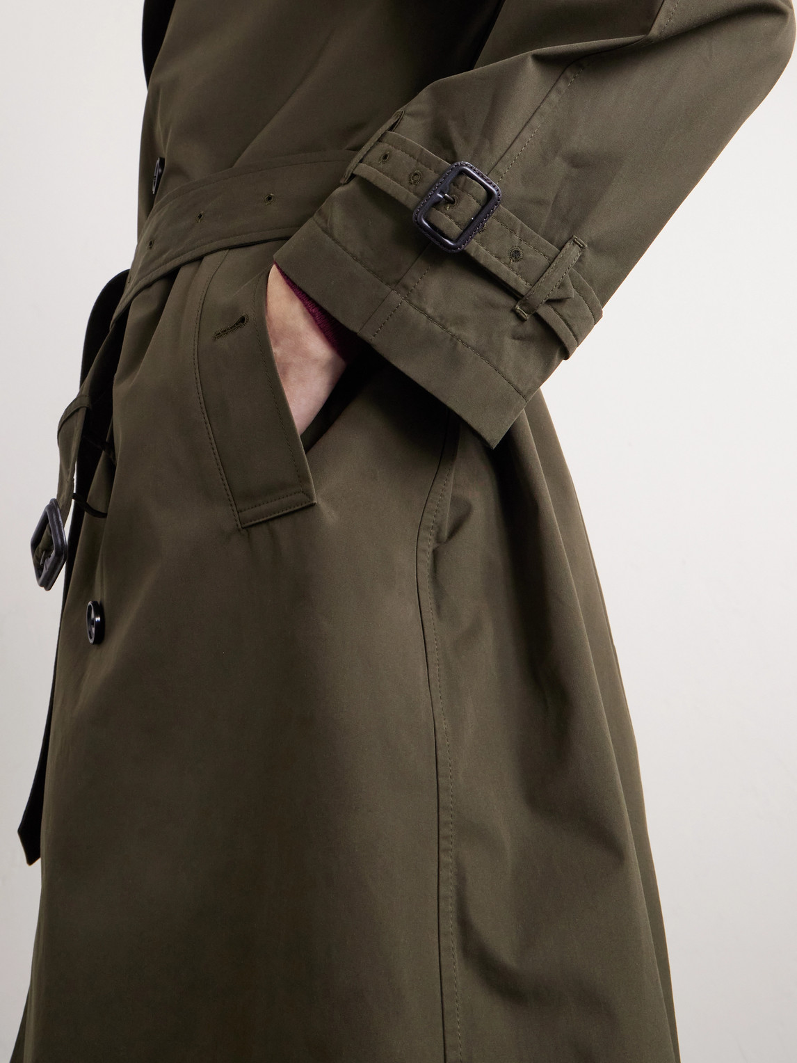 Cotton-Gabardine Trench Coat