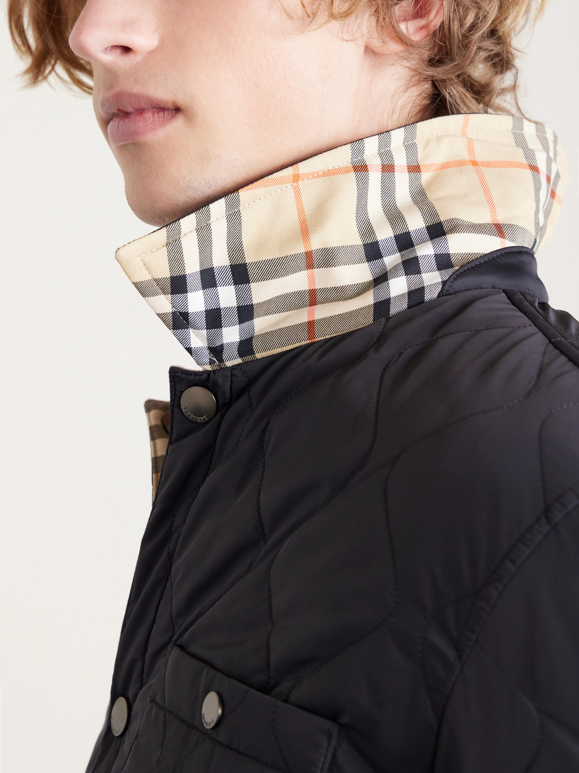 Reversible Padded Quilted Shell Jacket