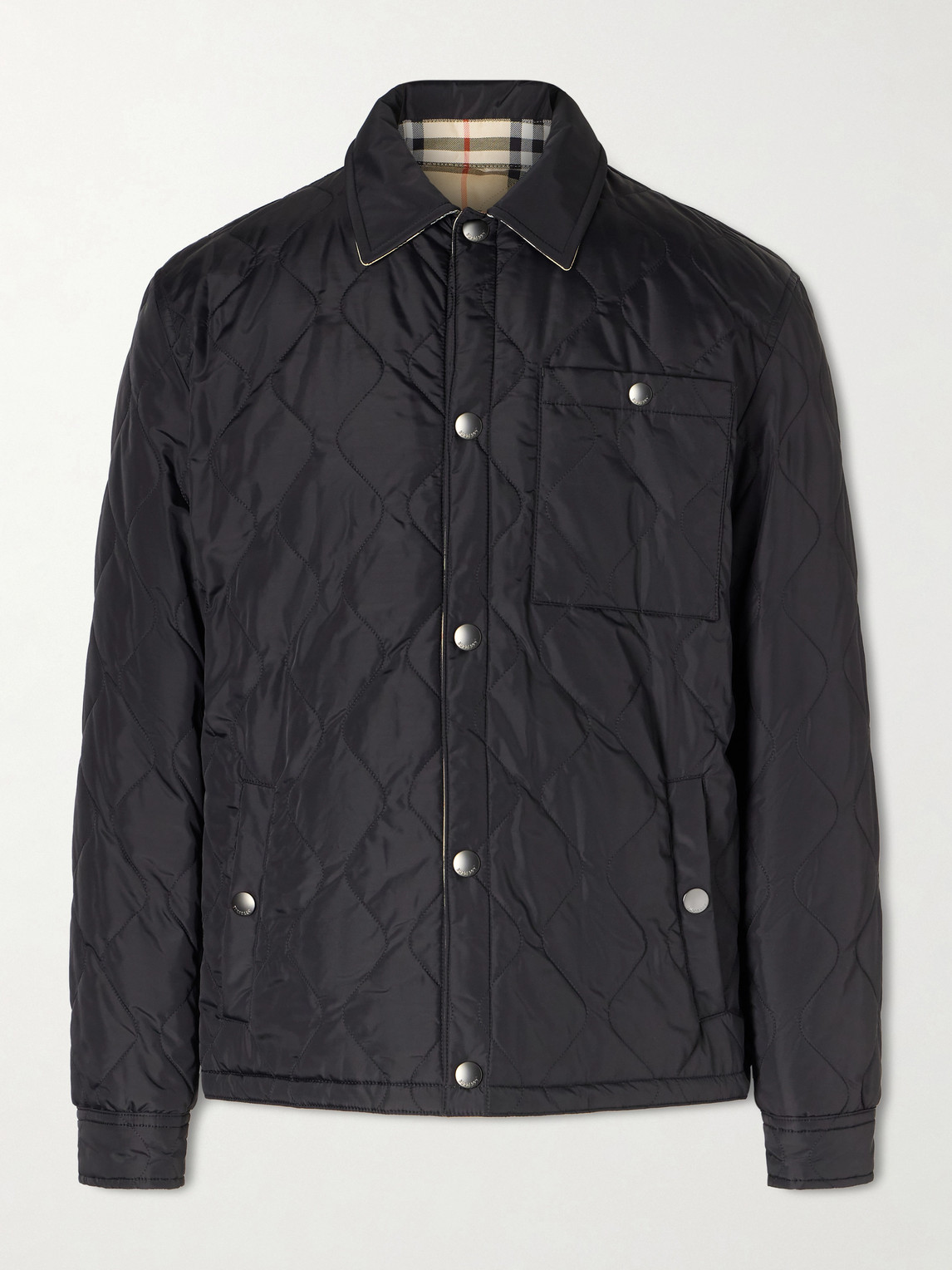 Burberry Reversible Padded Quilted Shell Jacketen