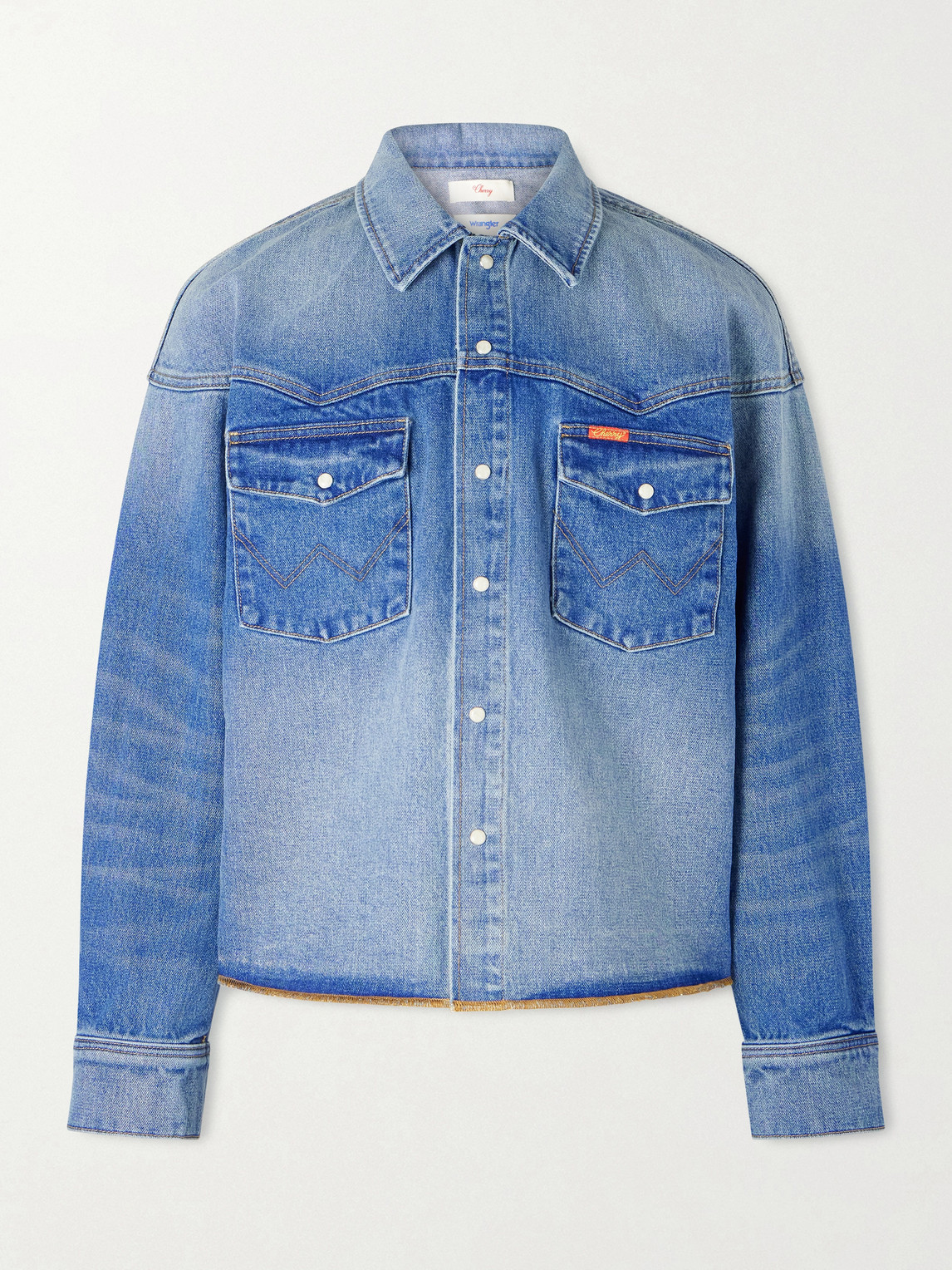 Cherry Los Angeles | Blue | Wrangler Denim Jacket - Men_ | $370