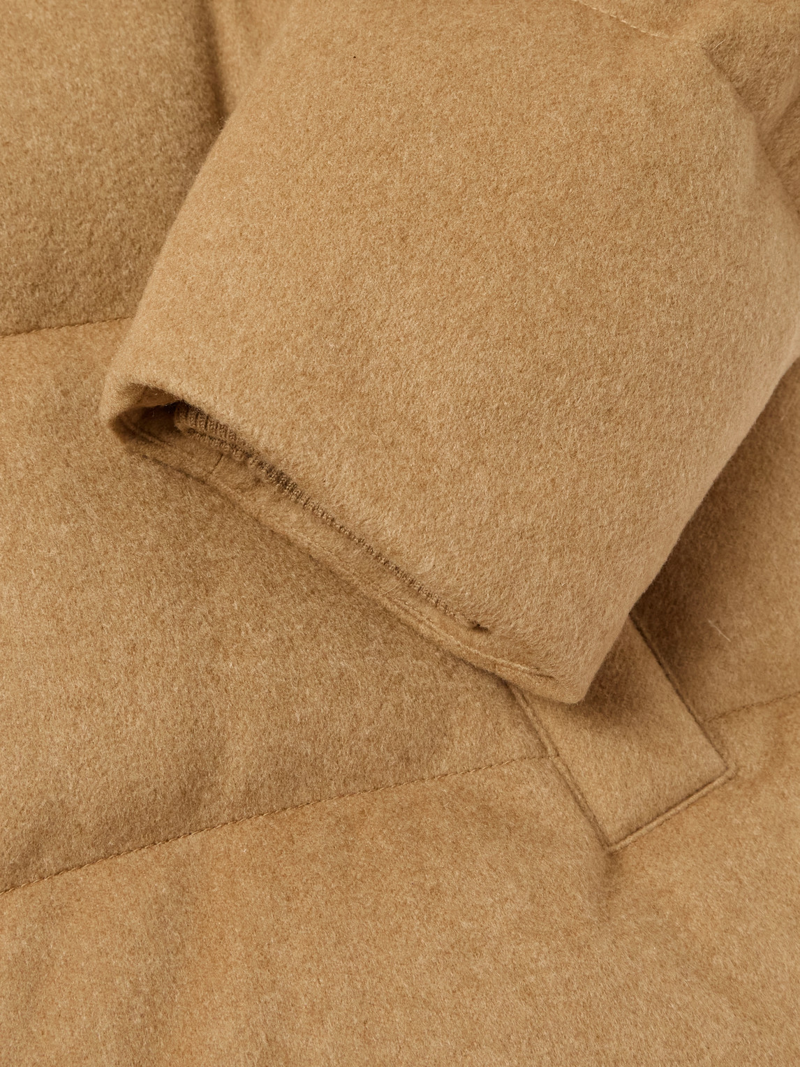 Loro Piana Giulio Quilted Storm System® Cashmere Down Jacket In Brown