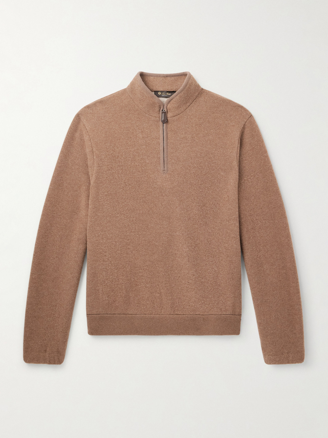 North Woods Virgin Wool-Blend Half-Zip Sweater - Men