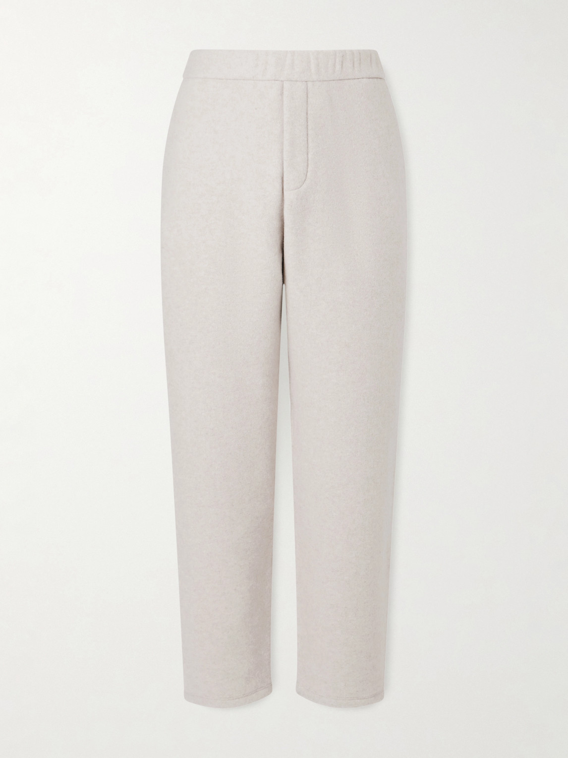 Straight-Leg Wool-Blend Sweatpantsen