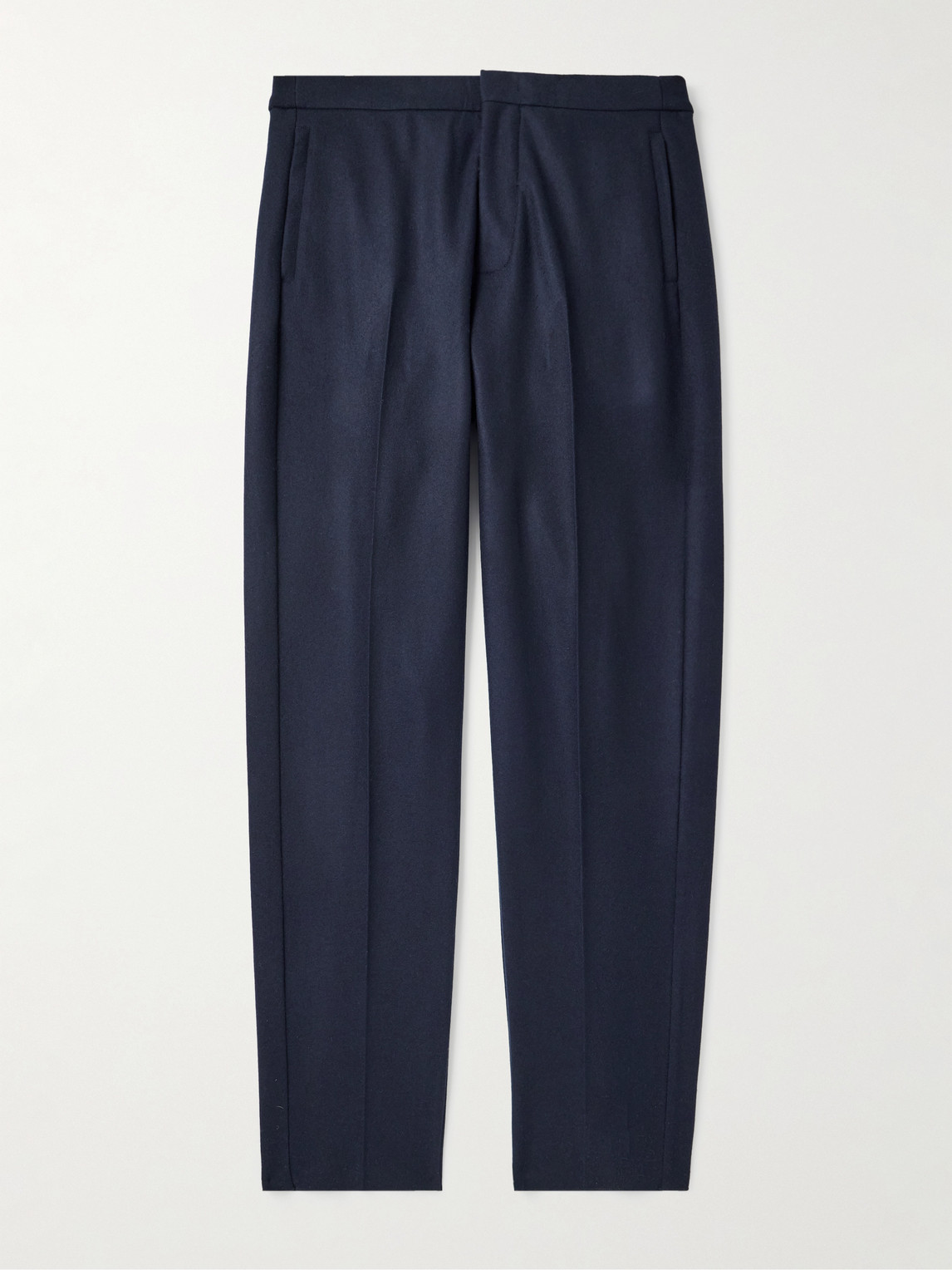 Loro Piana Breia Tapered Wool and Cashmere-Blend Trousers - Men