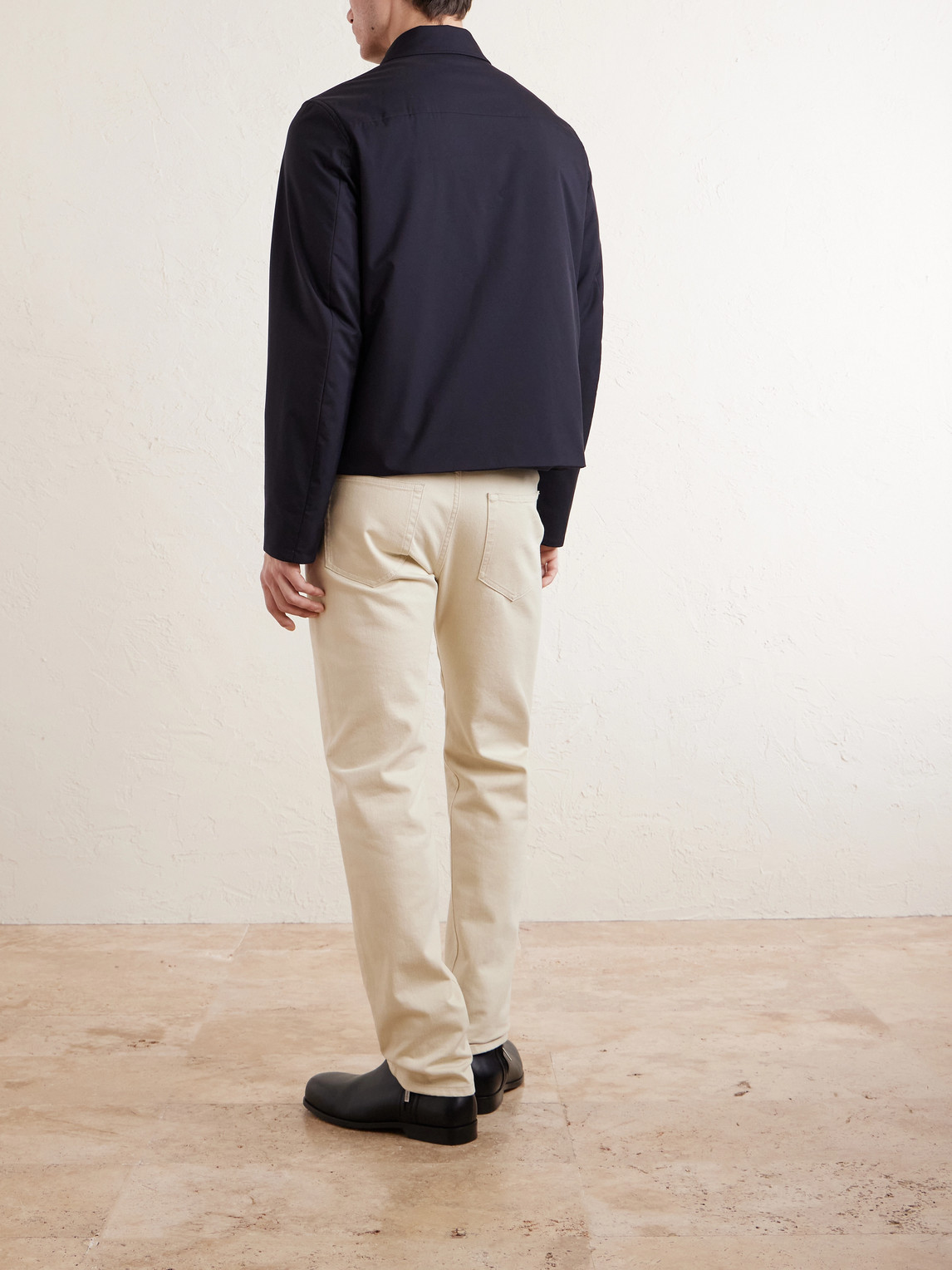  Loro Piana - Mathis Windwish™ Blouson Jacket - Men - Blue - It 48 