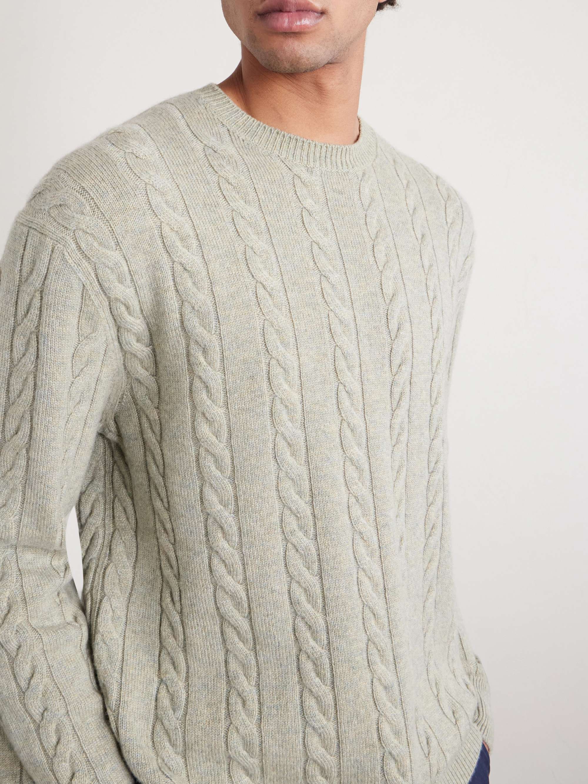 LORO PIANA Cedar Cable-Knit Cashmere Sweater for Men | MR PORTER LORO PIANA Cedar Cable-Knit Cashmere Sweater for Men | MR PORTER