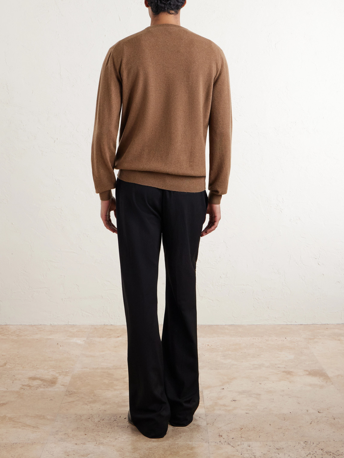 Slim-Fit Baby Cashmere Sweater