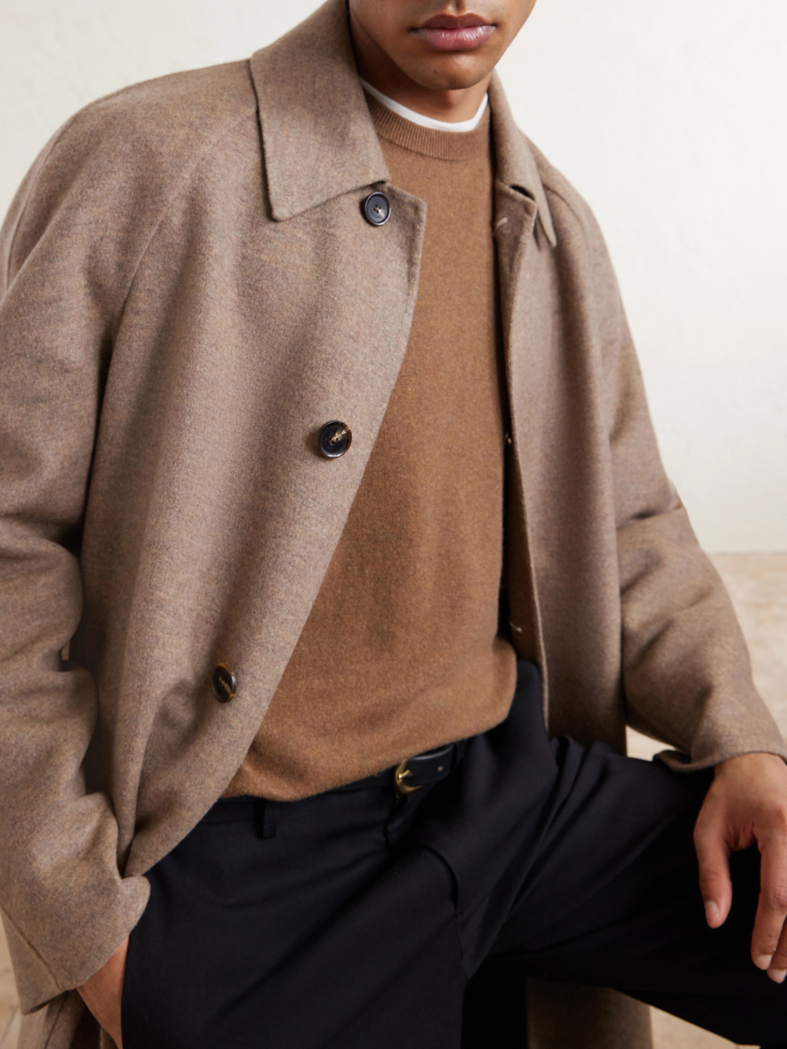 Slim-Fit Baby Cashmere Sweater