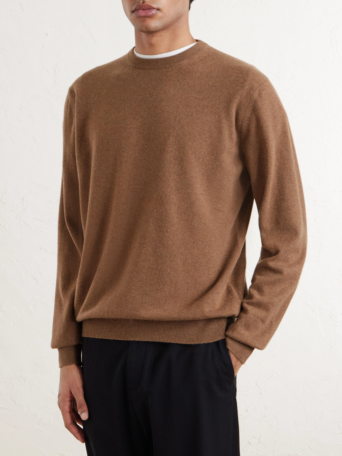 Slim-Fit Baby Cashmere Sweater