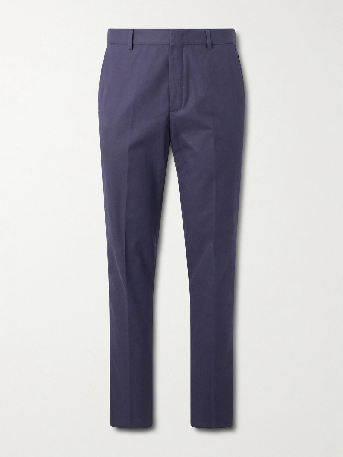 Loro Piana Jarno Slim-Fit Straight-Leg Cotton-Twill Trousers IT 56