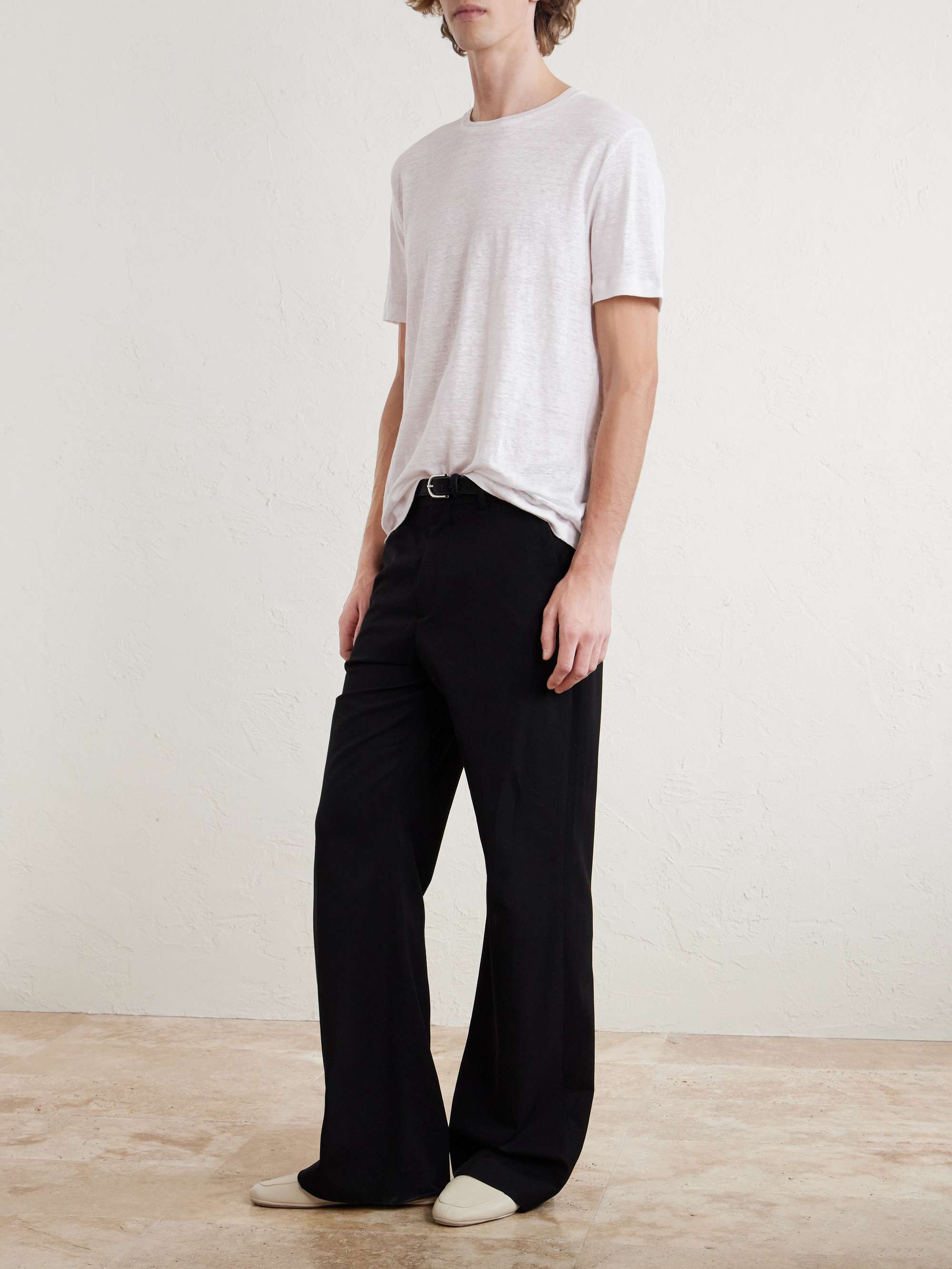 LORO PIANA Linen-Jersey T-Shirt