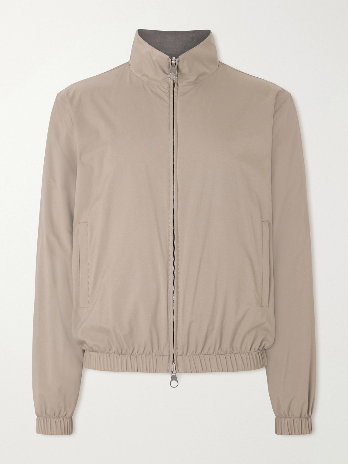 Loro Piana Reversible Windmate® Storm System® Nylon and Cashmere Blouson Jacket IT 56